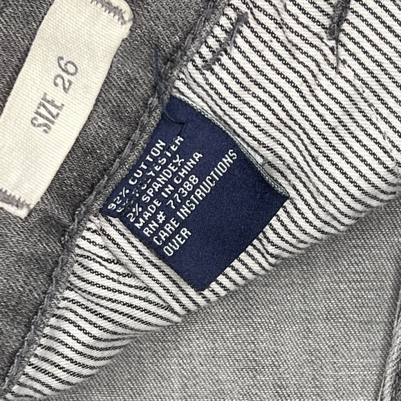 MADEWELL | Gray Skinny Skinny Ankle Jeans Sz 26 - Picture 7 of 7